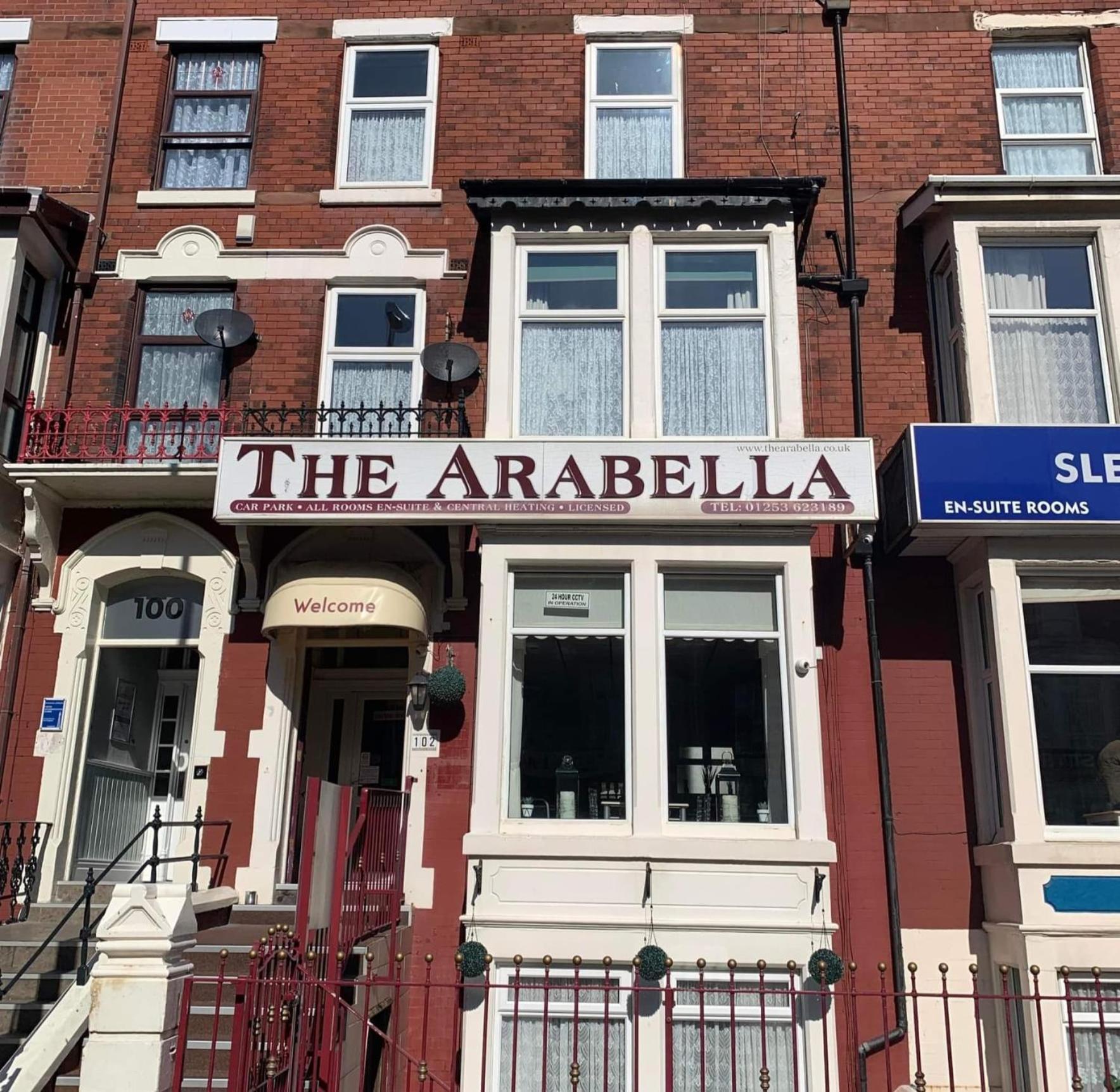 The Arabella Bed and Breakfast Blackpool Exteriör bild